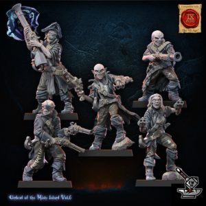 5 pirates mort-vivants pack 2