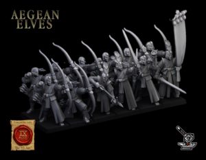 10 archers Aegan Elfes
