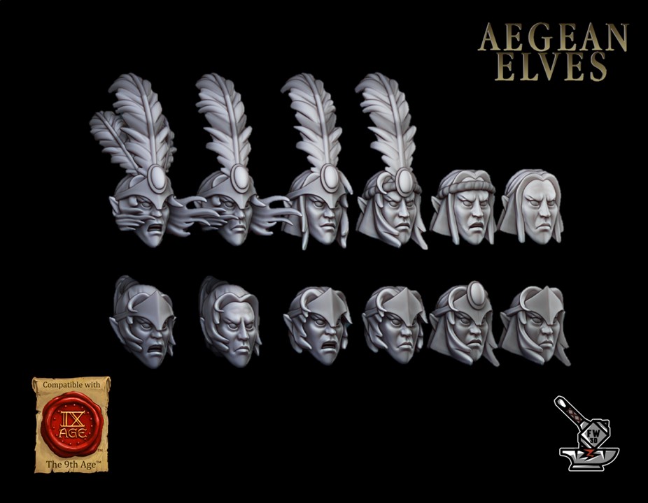 10 archers Aegan Elfes – Image 2