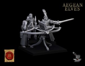 Baliste Aegan Elfes et ses servants