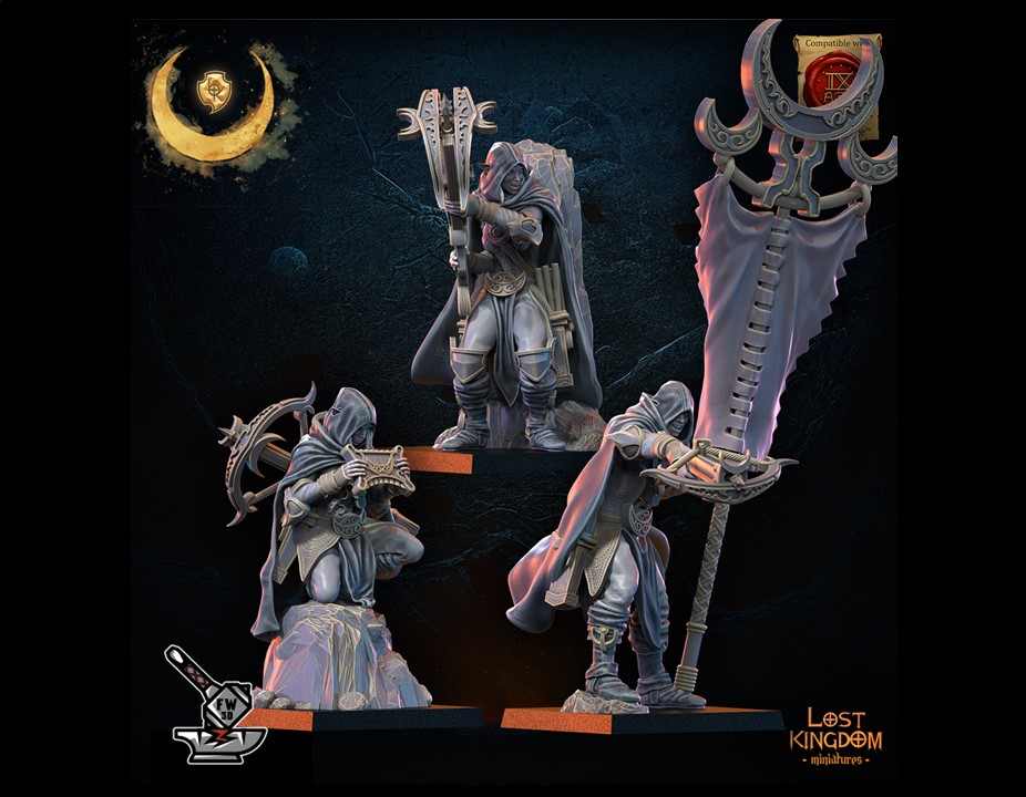 Etat-major des arbalétriers Elfes de la nuit – Image 2