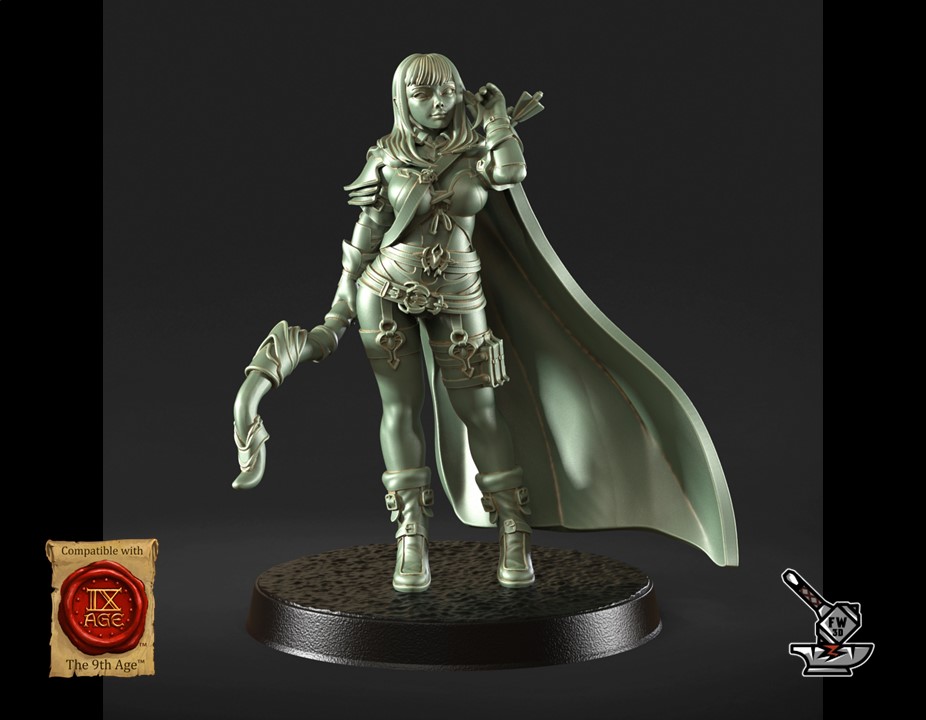 Eloa, archère Elfe