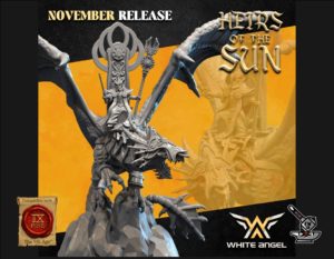 Archimage Elfe Heirs of the Sun sur dragon