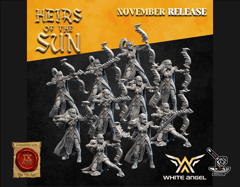 10 sŒURS Du haut royame elfe heirs of the Sun