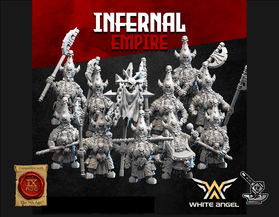 10 Destructeurs infernaux des Nains infernaux (Royaume des Nains infernaux)