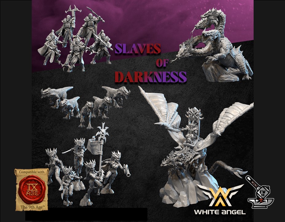 Empereur Elfe noir sur dragon noir – Image 2