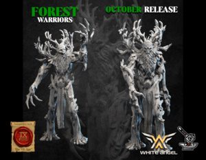 2 Grands homme-arbres des Elfes des forêts