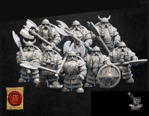 10 Grands guerriers de l'Empire Nain