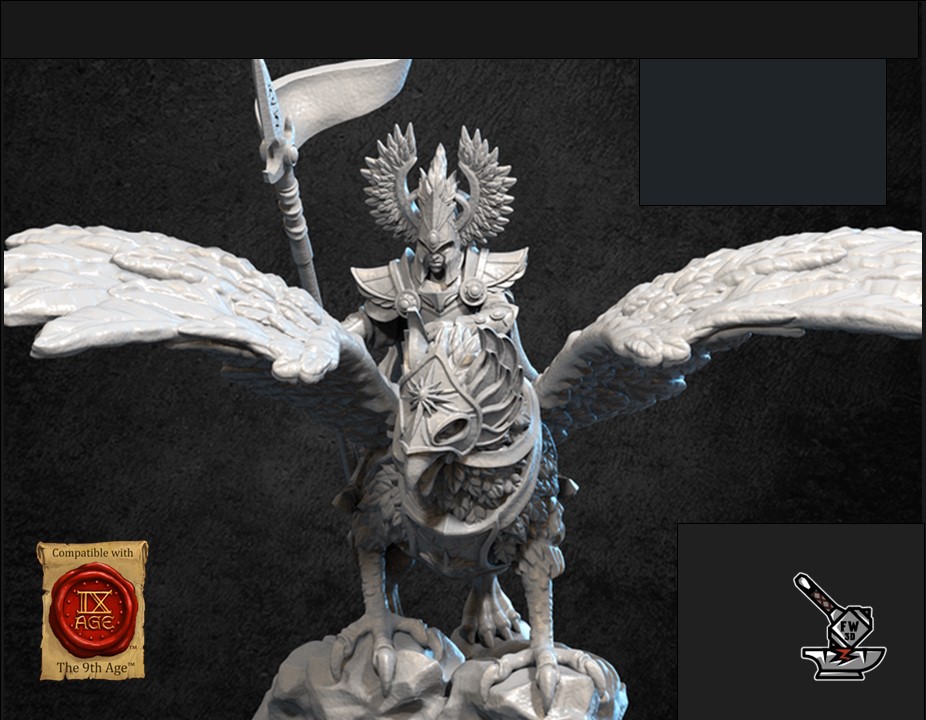 Seigneur Elfe sur griffon – Image 2