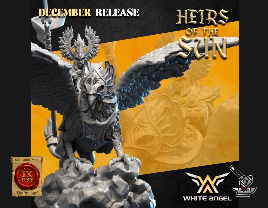Seigneur Elfe sur griffon