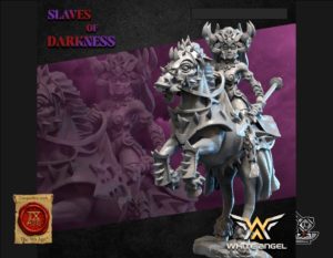 Sorcière suprême Elfe noire montée