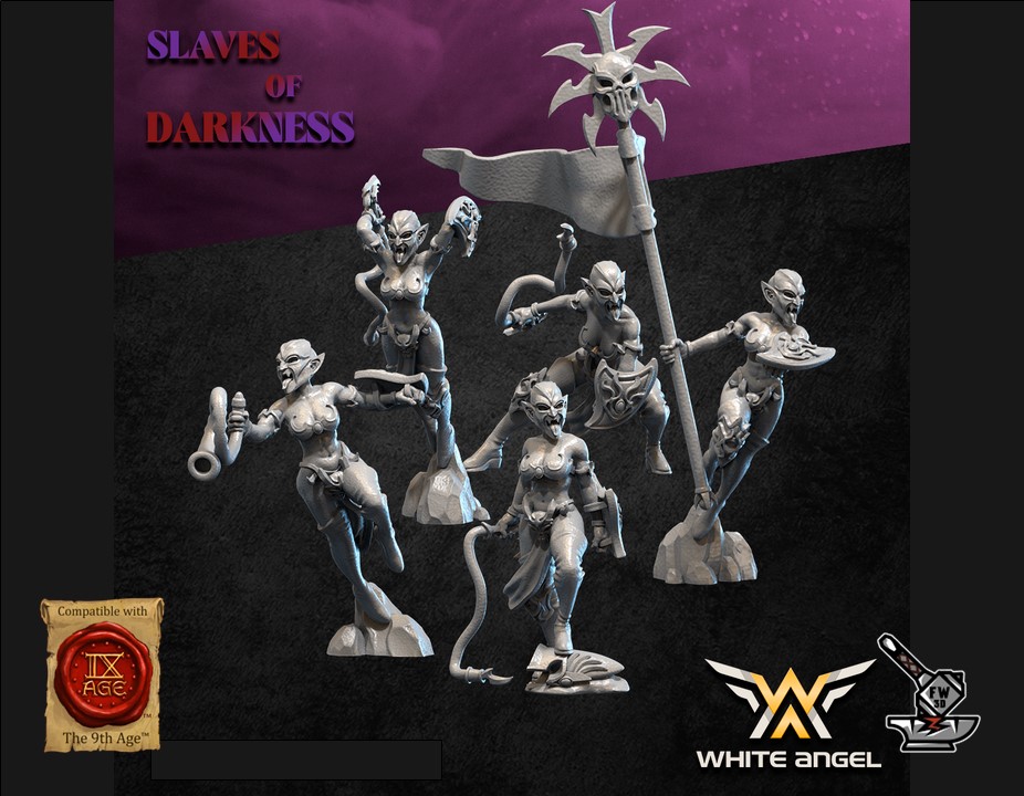 10 Blood Drinkers Dark Elves