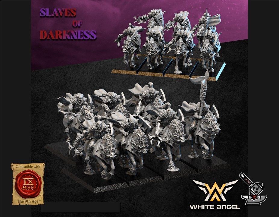 5 silent riders dark elves - Image 2