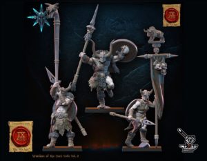 Etat-major des guerriers des dieux sombres