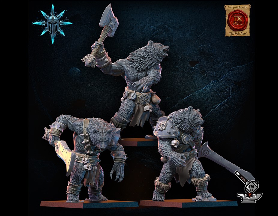 3 Werebear Dark Gods - Image 3