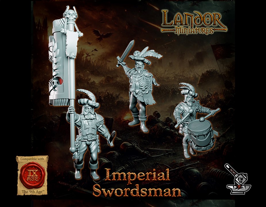 10 Hommes d'armes de Landor EMC - Image 3