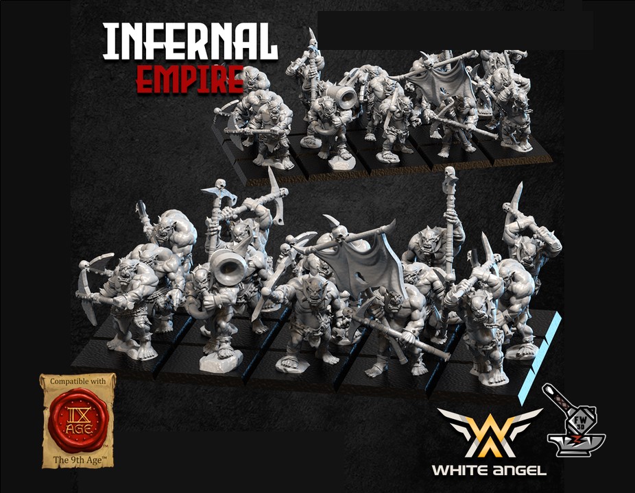 10 Orc slaves of the infernal dwarfs - Image 2