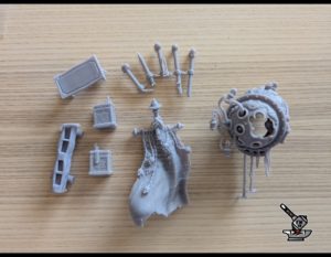 figurines ENDOMMAGEES lot 228
