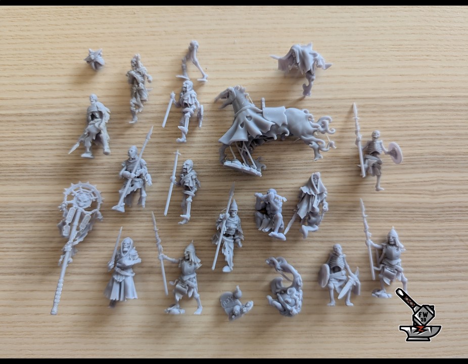 figurines ENDOMMAGEES lot 205