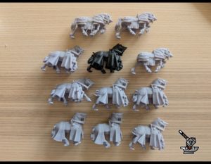 figurines ENDOMMAGEES lot 201