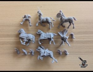 figurines ENDOMMAGEES lot 202