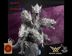 Hydre Noir Elfes Noirs en armure