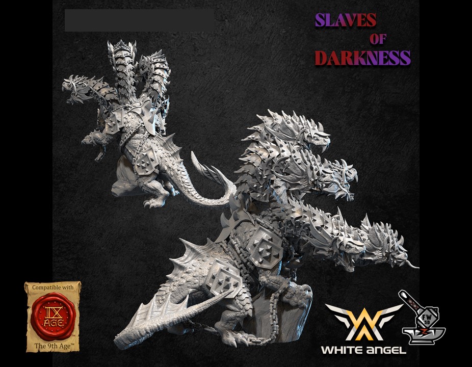 Hydre Noir Elfes Noirs en armure - Image 3