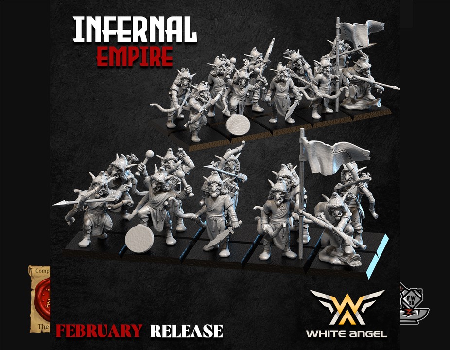 10 Infernal goblin archers - Image 2