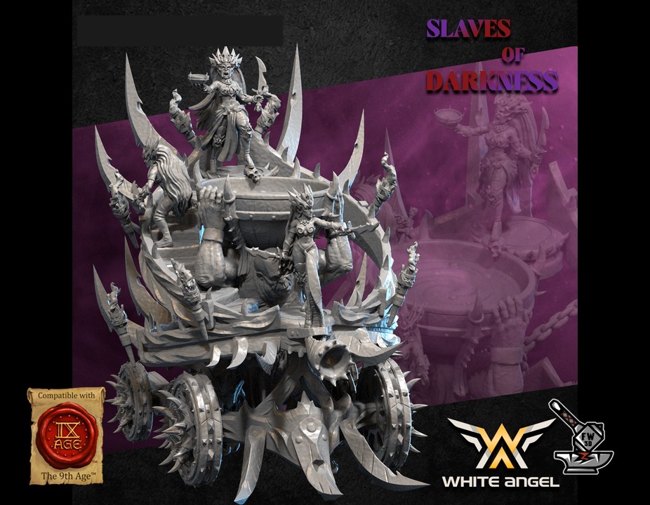 Black altar of the black elf sacrifice