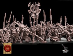 10 Lanciers Gobelins avec boucliers AOW