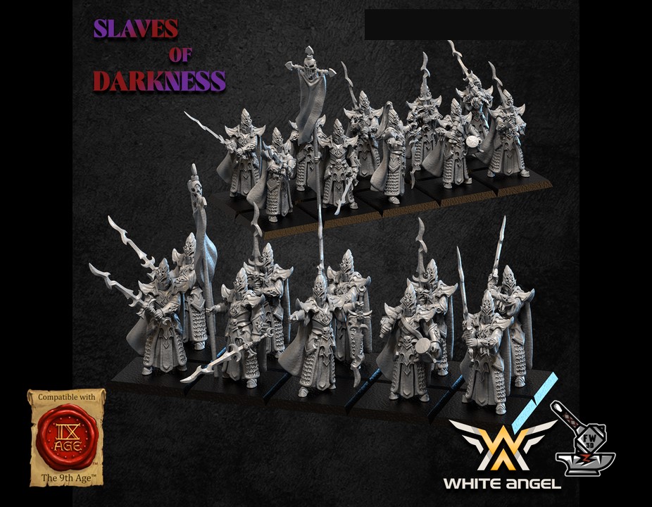 10 DARK DEATH GUARD Elfes Noirs - Image 3