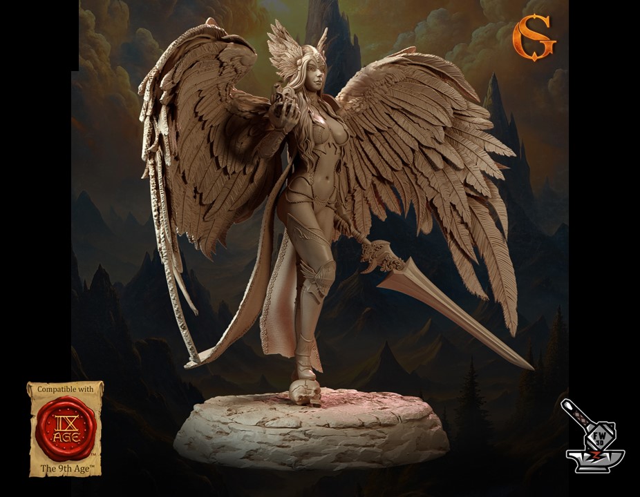Hrist Odsdottr, Valkyrie avec socle - Image 5