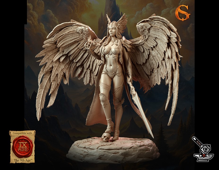 Hrist Odsdottr, Valkyrie avec socle - Image 4