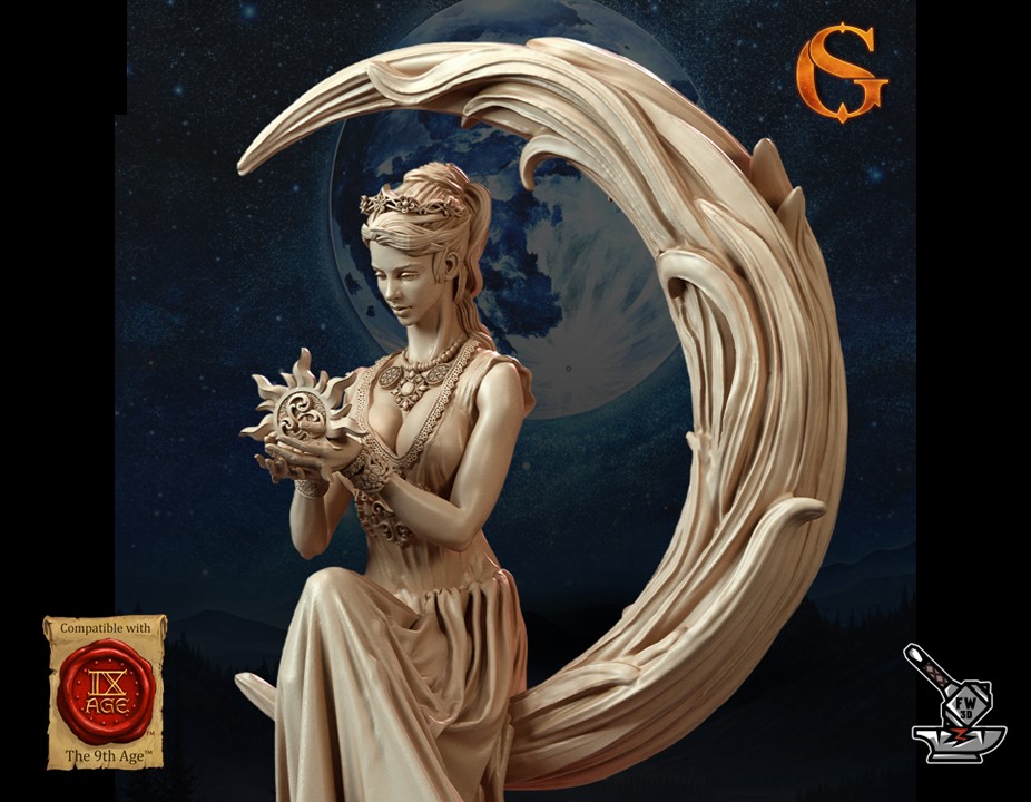 Miriam, Djinn avec socle – Image 2