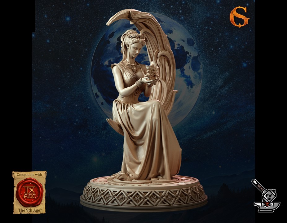 Miriam, Djinn avec socle – Image 3