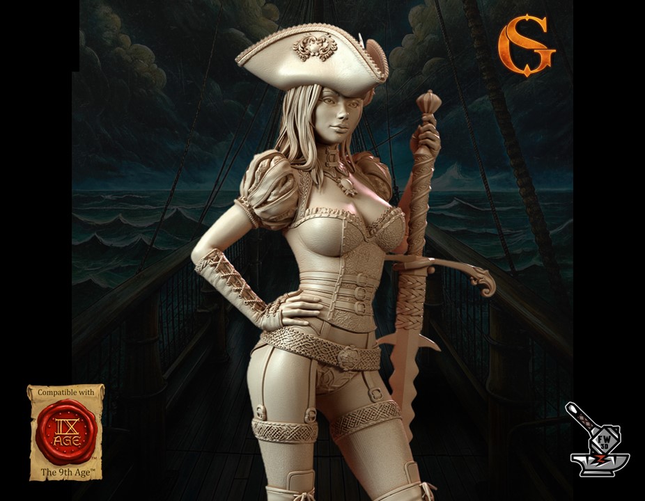 Gisela Krause, Landsknecht avec scénette – Image 3
