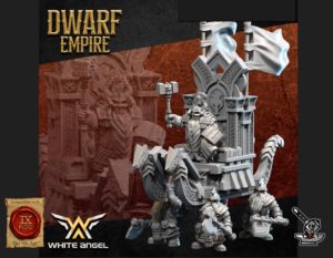 Empereur de l'Empire Nain sur trône