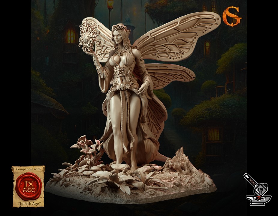 Nora Petalsplay, Fairy Enchantress with base