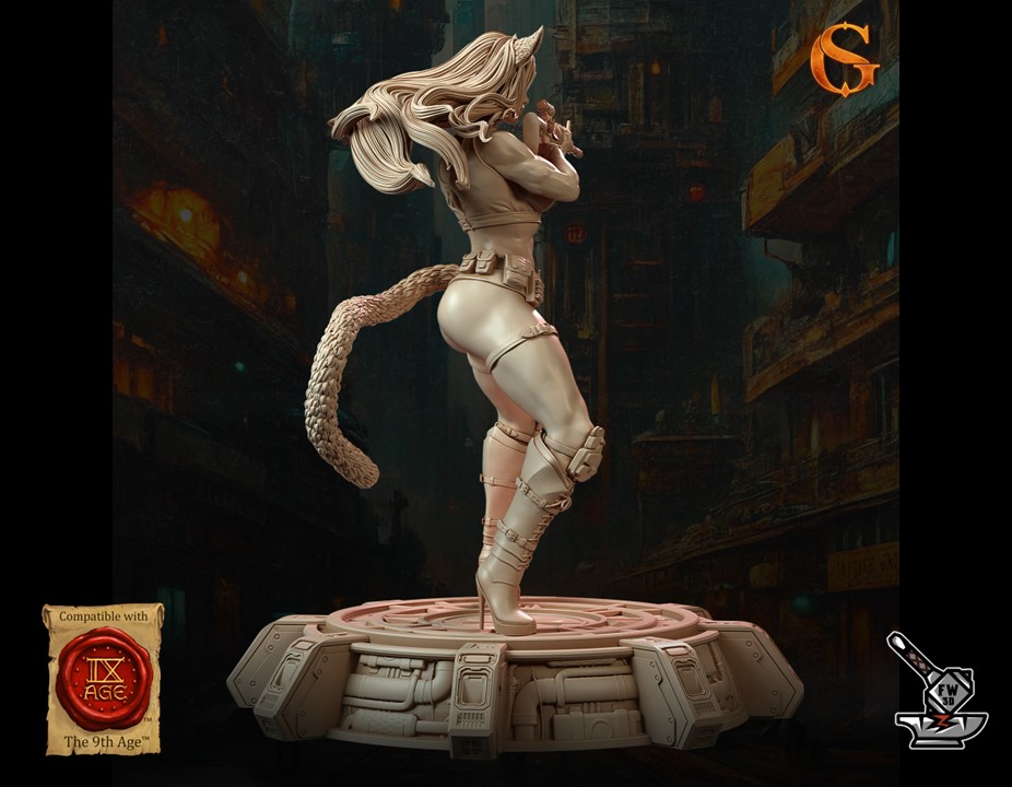 Neko Canona, Catgirl avec socle – Image 5