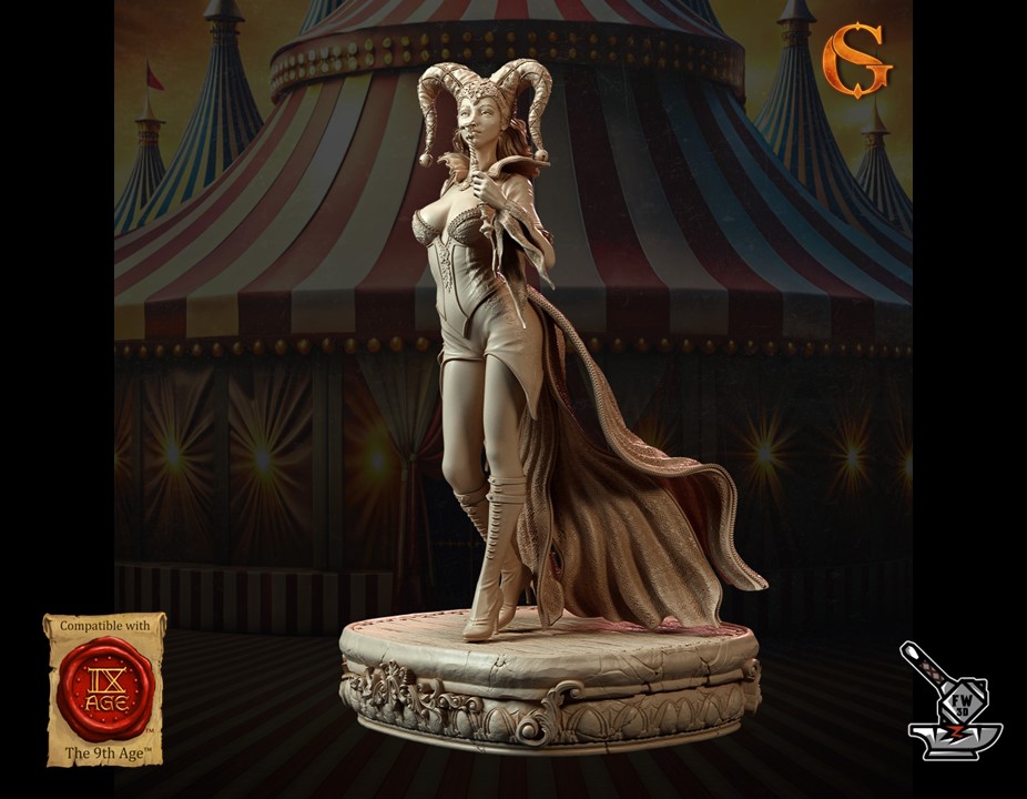 Aithne, Fire Eater avec socle – Image 3
