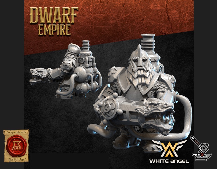 10 Nains de fer de l'Empire Nain