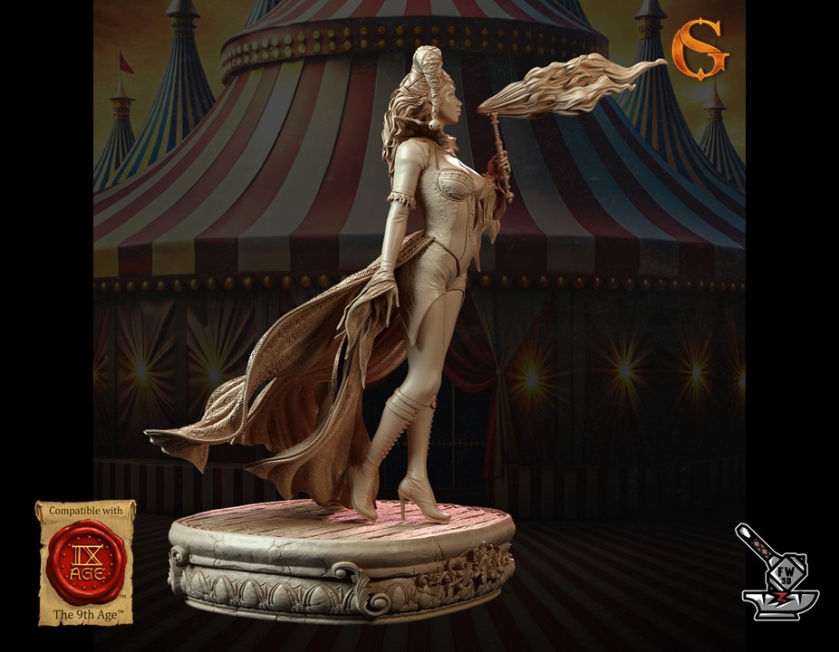 Aithne, Fire Eater avec socle – Image 4