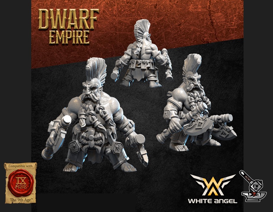 10 tueurs de dragons de l'Empire Nain - Image 2