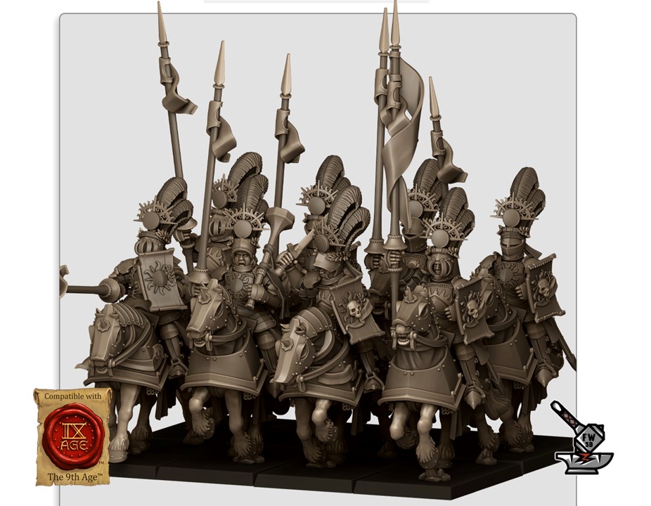 5 Sunland golden flame knights