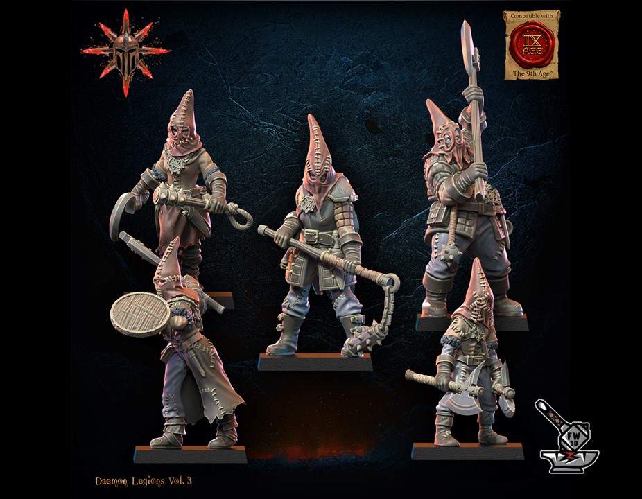 Cultists 1 (rear row)