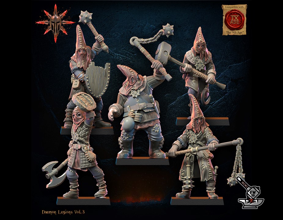 Cultists 2 (front row)