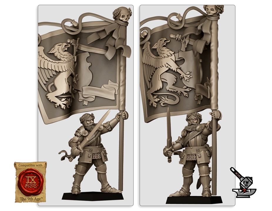 Lord of Sunland with Great Engraved Banner