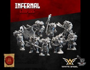 10 Orques infernaux en armures lourdes des Nains infernaux