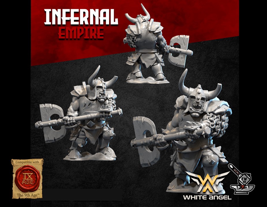 10 Orques infernaux en armures lourdes des Nains infernaux – Image 3