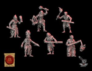 6 flagellants de l'inquisition